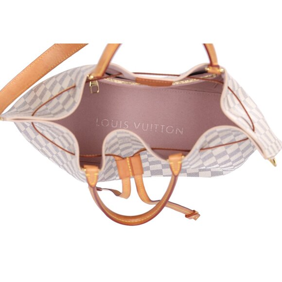 Louis Vuitton Girolata Azur Damier Tote Bag N41579 Canvas Beige - Picture 10 of 11